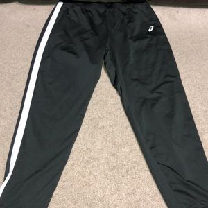 ASICS large volleyball sweatpants.